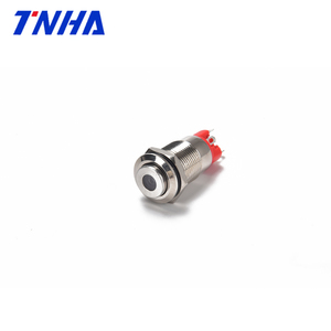 TNHA12 DC 12V/24V/36V 12Mm IP65 Chống Thấm Nước Led Illuminated Kim Loại <span class=keywords><strong>Push</strong></span> <span class=keywords><strong>Button</strong></span> Momentary/Latching Nút Chuyển Đổi Với Ánh Sáng - Product Image 4