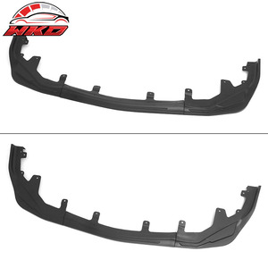 Fits for Lexus GS F Sport 2016-2020 IKON Style Front Bumper Lip Matte Black - Product Image 3