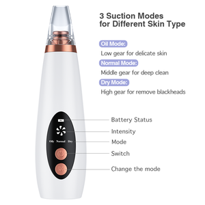 <span class=keywords><strong>Limpiador</strong></span> facial eléctrico portátil profesional para hombre, eliminación <span class=keywords><strong>de</strong></span> espinillas, acné, puntos negros - Product Image 4