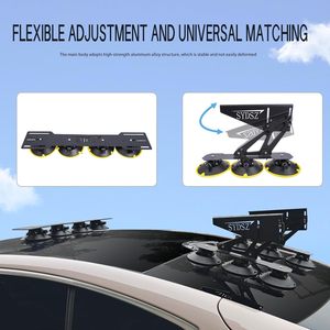 <span class=keywords><strong>Portaequipajes</strong></span> de Techo con Succión Trasera para Autos Deportivos, Sedanes y Hatchbacks sin Rieles: Tesla 3/Y, Honda Accord/Civic, <span class=keywords><strong>Audi</strong></span> A1-A8, Porsche 911 - Product Image 2