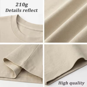 Camisetas de Alta Calidad para Hombre y Niño, 100% Algodón Grueso, Tallas XS-3XL, Lisas, con Logotipo Personalizado, Impresión por Transferencia Térmica DTG - Product Image 5