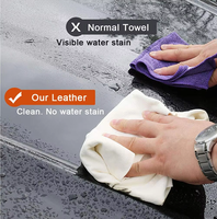 Vente Flash : Chiffon de Nettoyage pour Voiture en Cuir de Daim, Taille Personnalisée, Serviette de Séchage en Daim