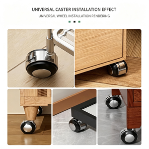 Ruedas para Muebles con Superficie Resistente a Arañazos, Probadas en 10000 Ciclos, Duraderas, Calidad Verificada, Protector de Piso, Selección Superior - Product Image 2