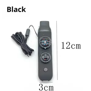 Forniture di Emergenza Multifunzione: Fischietto in Plastica, Termometro, Bussola per Sopravvivenza e Soccorso - Verde, Arancione, Nero (Per Osservatori) - Product Image 6