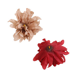 Cabeza <span class=keywords><strong>de</strong></span> Orquídea Artificial <span class=keywords><strong>de</strong></span> Seda Morada, Decoración <span class=keywords><strong>de</strong></span> Pared para Accesorios <span class=keywords><strong>de</strong></span> <span class=keywords><strong>Ropa</strong></span> y Horquillas, Estilo Antiguo, Arreglo para Bodas - Product Image 1