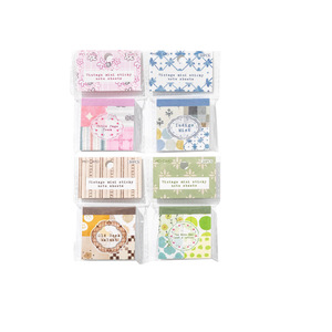 50 Stickers Per Pack Vintage Color Collection Basic Retro Mini Planner DIY Decorative <strong>Backgrounds</strong> - Product Image 6