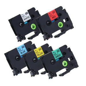 Cassette d'étiquettes compatible <span class=keywords><strong>Tze</strong></span> <span class=keywords><strong>231</strong></span> Label <span class=keywords><strong>Ruban</strong></span> d'imprimante à <span class=keywords><strong>ruban</strong></span> de stratification 12mm - Product Image 1