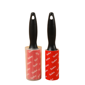Paket kustom stik portabel bulu hewan peliharaan karpet penghilang debu kertas lengket kartun serat Roller - Product Image 2