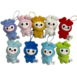 Llavero Kpop TWICE Lovely Light de 10CM, con diseño de dibujos animados, impresión digital, forma de muñeco de peluche suave, MOMO SANA <span class=keywords><strong>NAYEON</strong></span> JIHYO, Año Nuevo Chino - Product Image 6