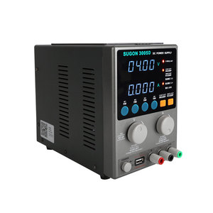 Fuente de Alimentación DC Ajustable 3005D 3005PM 30V 5A 150W de Banco con Pantalla LED de 4 Dígitos, CV CC, Protección Contra Cortocircuitos, Bloqueo de 8.4V y USB para Herramientas de Reparación de Teléfonos - Product Image 3
