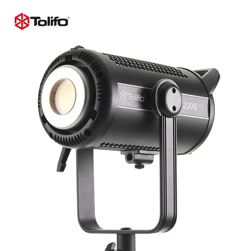 TOLIFO X-200S LITE LED Video COB Studio Light 215W 5600K Daylight Photography Lighting for Studio Photo Video Film Shoot