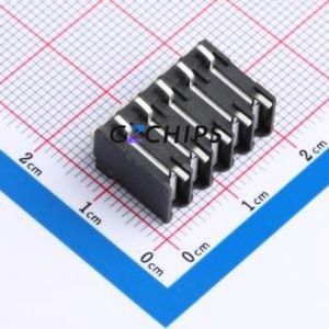 JL212R-SMT-35005BP1 Spring Terminal Block SMD,P=3.5mm Connector ( Construction: 1x5P )( Pitch: 3.5mm )( Color: Black ) - Product Image 2