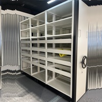 Meilleures ventes, système de classement mobile à roulettes, étagères de classement mobiles, système de rangement de dossiers suspendus, étagères mobiles, fabrication en usine