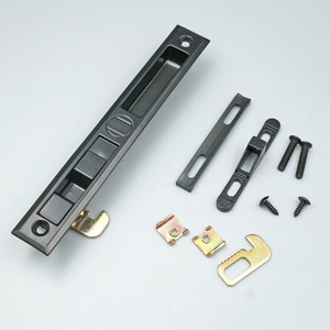 Cerradura de ventana corredera de aluminio moderna para entrada de edificio de baño accesorio de cerradura de puerta elegante de vidrio de aleación de aluminio duradero para - Product Image 2
