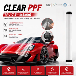 TPU 7.5mil Satin PPF Self Healing Automotive <b>Paint</b> Protection Film Wholesale Roll 1.52*15M Car Warp - Product Image 1
