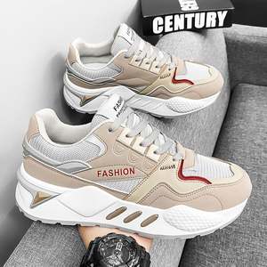 Zapatillas deportivas casuales transpirables de moda para hombre, estilo nuevo, cómodas, con cordones, para caminar, venta al por mayor de fábrica - Product Image 4