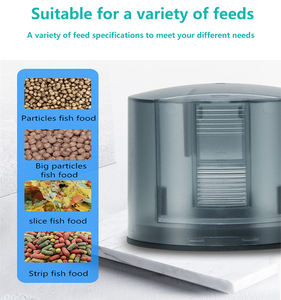 Alimentador Automático de Peces para Acuario, Dispensador Automático de Comida para Peces 12 u <span class=keywords><strong>24</strong></span> uds, Alimentador de Tortugas para Vacaciones con Batería, Programación Personalizada - Product Image 6