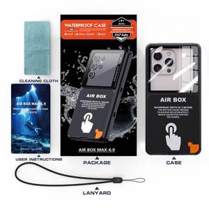 Nouvelle Étui de Téléphone Étanche et Sûr pour la Plongée, Compatible avec les Modèles 16 15 14 13 12 11 Pro/Max/Plus, Antichoc, Anti-empreintes Digitales, Protection de l'Objectif Arrière - Product Image 2