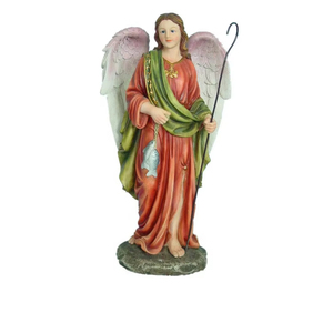 Estatua de Ángel de San Gabriel de 12 pulgadas, artículos religiosos católicos, estilo artesanal de resina 3D personalizable - Product Image 3