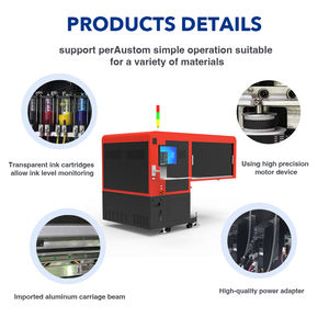 Machine d'<span class=keywords><strong>impression</strong></span> de t-shirts à jet d'encre DTG à nettoyage automatique avec encre DTF écologique, tête d'<span class=keywords><strong>impression</strong></span> haute vitesse Starfire1024*2 - Product Image 4