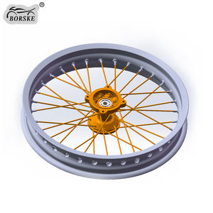 Ensembles de jantes de moto tout-terrain de <span class=keywords><strong>17</strong></span> <span class=keywords><strong>pouces</strong></span> en alliage d'aluminium, roues à rayons <span class=keywords><strong>avant</strong></span> et arrière - Product Image 5