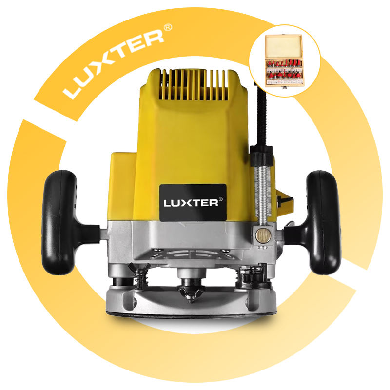 Luxter Router LUXTER 1650W Electric Router - Professional Woodworking Tools