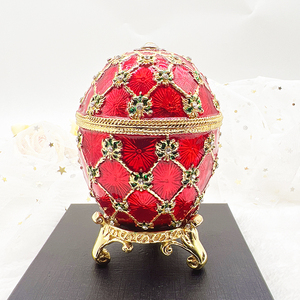 Russian Egg jewelry box Easter Egg customized creative home furnishings metal jewelry box and trinket box