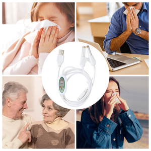 650nm Linha Fisioterapia Nasal Nariz Sinusite Tratamento Máquina Rinite Terapia Dispositivo - Product Image 5