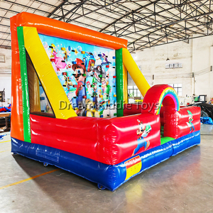 Thương mại PVC <span class=keywords><strong>Inflatable</strong></span> Trampoline trượt <span class=keywords><strong>Inflatable</strong></span> lâu đài trượt leo tường <span class=keywords><strong>Inflatable</strong></span> vui chơi giải trí công viên cho thuê - Product Image 2
