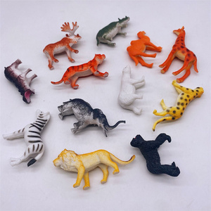 Wild Jungle Zoo Seri Hewan Ternak Model Koleksi Mainan Anak-anak Mainan Pembelajaran Awal Hadiah Natal - Product Image 3