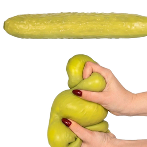 Jouet anti-stress Squishy en forme de cornichon à rebond lent - Product Image 3