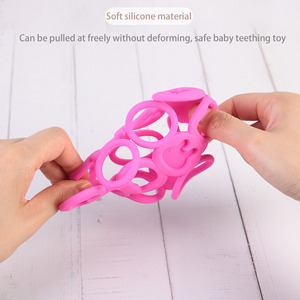 Juguetes Masticables para Bebés NH, Personalizables en Color y Logotipo, Libres de BPA, Anillos de Dentición Anti-Succión, Mordedores de Silicona de Grado Alimenticio, 0-24 Meses - Product Image 4