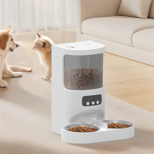 Nouvelle mangeoire automatique intelligente <span class=keywords><strong>pour</strong></span> animaux de compagnie avec WiFi, programmable et à dosage quantifié - Product Image 2