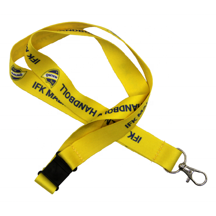 Personalized Satin Lanyard for Exhibition Custom Logo Sublimation Printed Neck Ribbon Promotional Polyester Lanyard Image 3