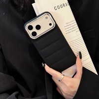 Nouvelle conception – Coque de téléphone 2-en-1 personnalisée de couleur unie, étui de protection de niche pour la série iPhone 17 Pro Max