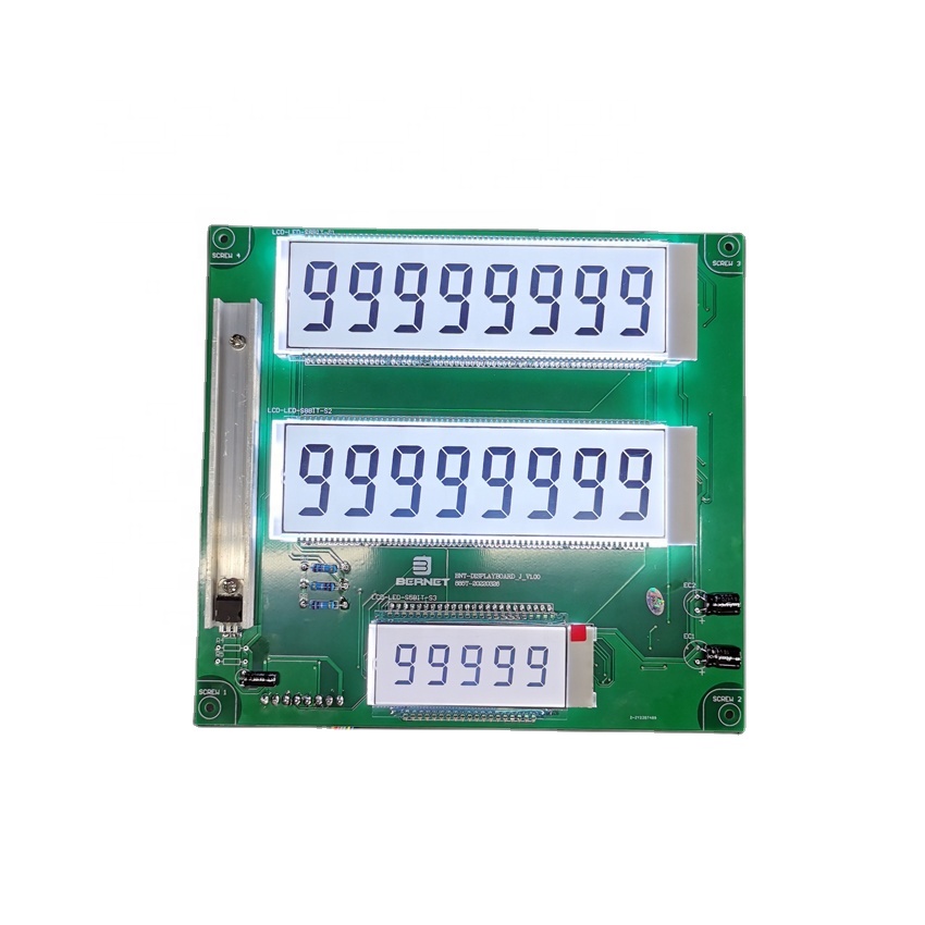 Bernet Brand High Quality 3 Shows LCD Display Board For Pumps Other Service Equipment