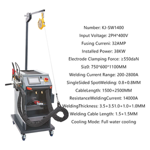 Máquina <span class=keywords><strong>de</strong></span> Soldadura por Puntos con Inversor KARJOYS con Pantalla Digital, Equipo <span class=keywords><strong>de</strong></span> Reparación <span class=keywords><strong>de</strong></span> Carrocería, <span class=keywords><strong>Soldador</strong></span> por Puntos <span class=keywords><strong>de</strong></span> 38KW, Extractor <span class=keywords><strong>de</strong></span> Abolladuras - Product Image 3