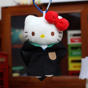 <b>Hello</b> <b>Kitty</b> Plush Keychain 13cm Magic Cape <b>Dress</b> Up Doll Clothes Soft Toy With Carabiner For Kids Gift - Product Image 3