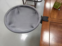 Hamac de bureau robuste pour chat Lit nid confortable pour table pour animaux de compagnie avec pince à pattes en métal