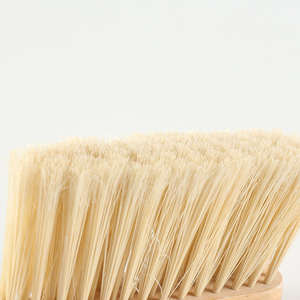 Brosse de nettoyage écologique en bambou pour la cuisine, poils en sisal et en palmier, pour récurer les casseroles, les poêles et la vaisselle - Product Image 4