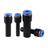 Raccords pneumatiques rapides en nylon de 4 mm/6 mm/8 mm/10 mm/12 mm, embouts de tuyau à pression, connecteurs étanches anti-poussière pour conduites d'air