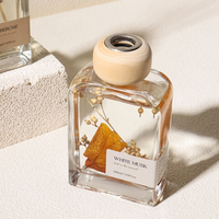 Diffuseur de parfum d'hôtel de luxe 100 ml avec bâtonnets pour la maison, la salle de bain et le bureau – Désodorisant longue durée – Coffret cadeau