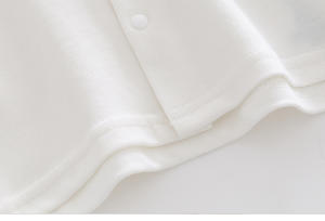 Camiseta de Bebé para Primavera y Otoño con Cuello Camisero, Ropa Interior de <span class=keywords><strong>Manga</strong></span> <span class=keywords><strong>Larga</strong></span> de Algodón, Tops de Algodón Puro para Bebés - Product Image 6