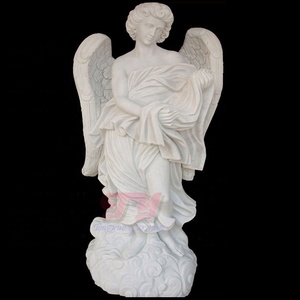 Célèbre sculpture d'<span class=keywords><strong>ange</strong></span> <span class=keywords><strong>gardien</strong></span> <span class=keywords><strong>en</strong></span> marbre blanc, <span class=keywords><strong>statue</strong></span> d'<span class=keywords><strong>ange</strong></span> sexy <span class=keywords><strong>en</strong></span> vol <span class=keywords><strong>pour</strong></span> décoration extérieure - Product Image 4