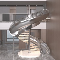Kit d'escalier en colimaçon d'intérieur, escalier en PVC, design d'escalier à l'intérieur de la maison, construction d'escaliers de sous-sol, escaliers de maison, escaliers d'intérieur en bois massif