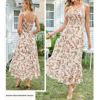 Robes Maxi Bohèmes Florales d'Été 2025 pour Femmes – Nouvelle Collection Tendance, Vente en Gros, Meilleures Ventes