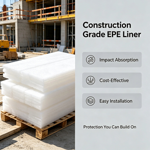 Custom Thickness EPE <b>Foam</b> <b>Sheet</b> Waterproof Recycle EPE <b>Sheet</b> For Construction Cushion Packaging - Product Image 5