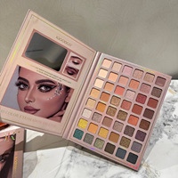 Palette de fards à paupières personnalisée, effet scintillant, mat, duochrome, livre de fards à paupières, cosmétique, marque privée, maquillage waterproof