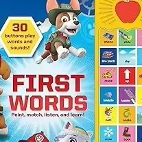 Livre sonore coloré <span class=keywords><strong>Patrouille</strong></span> des Chiens : Premiers mots avec plus de 30 effets sonores |   Jouet éducatif personnalisable en usine OEM - Product Image 1