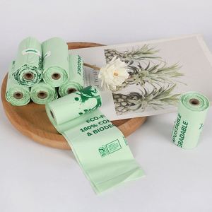 Bolsas de Compras Tipo Chaleco de Almidón de Maíz, Bolsas Ecológicas Biodegradables de Amazon para Desechos de Perros y Gatos con Asas - Product Image 4